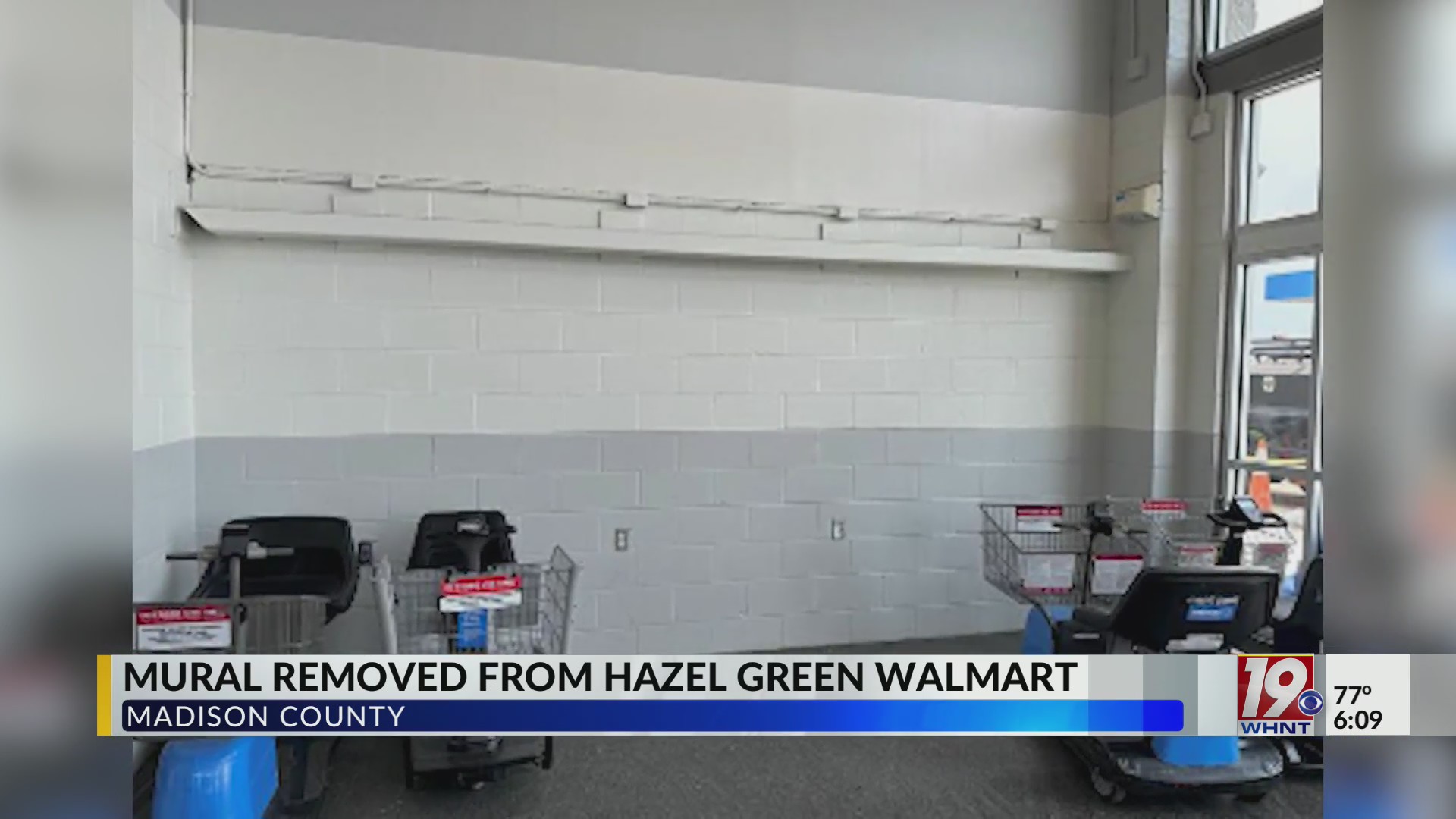 Mixup Fixed as Hazel Green Walmart Removes Mural Featuring Wisconsin