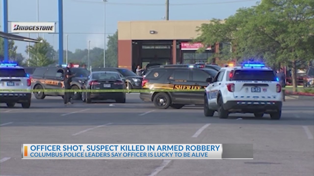 Columbus police leaders: Officer shot “lucky to be alive” – NBC4 WCMH-TV