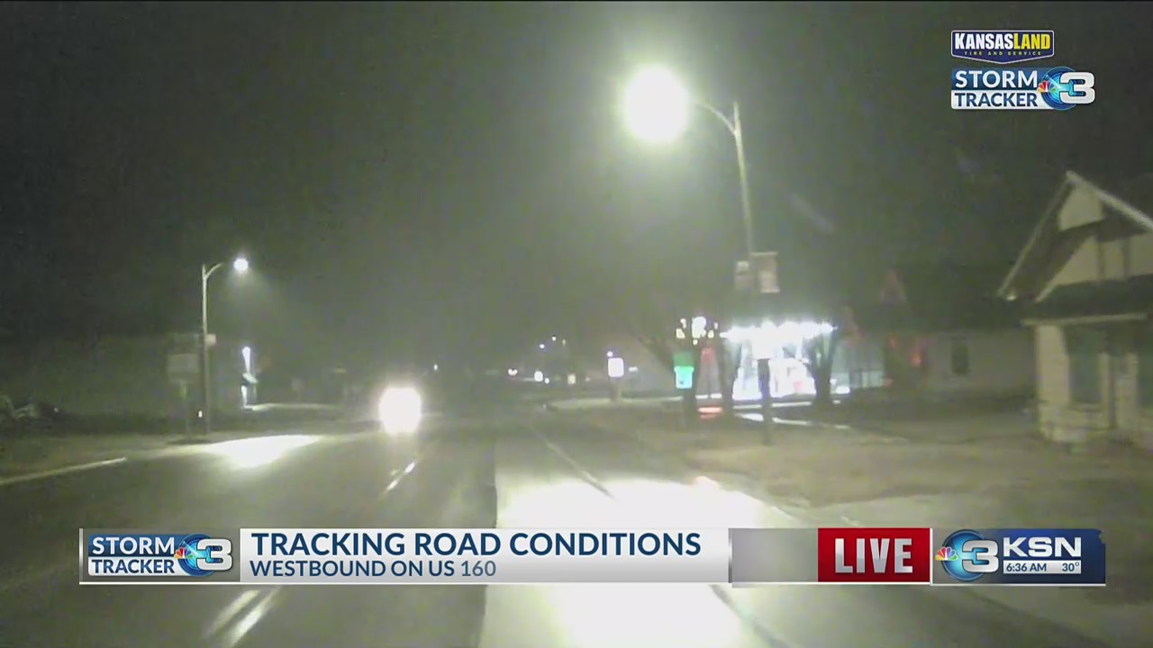 Freezing drizzle creates icy roads across southeast Kansas – KSN-TV
