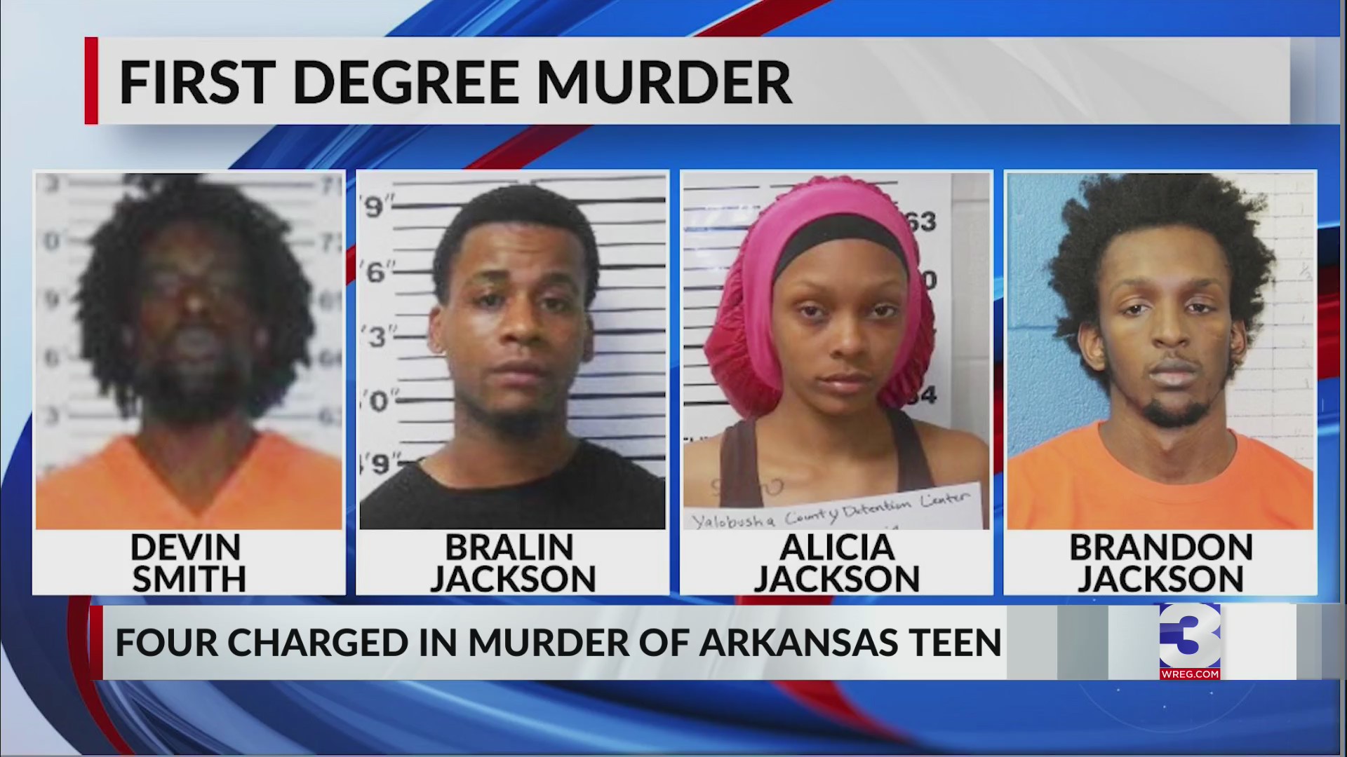 Four charged with murder of West Memphis teen – WREG.com