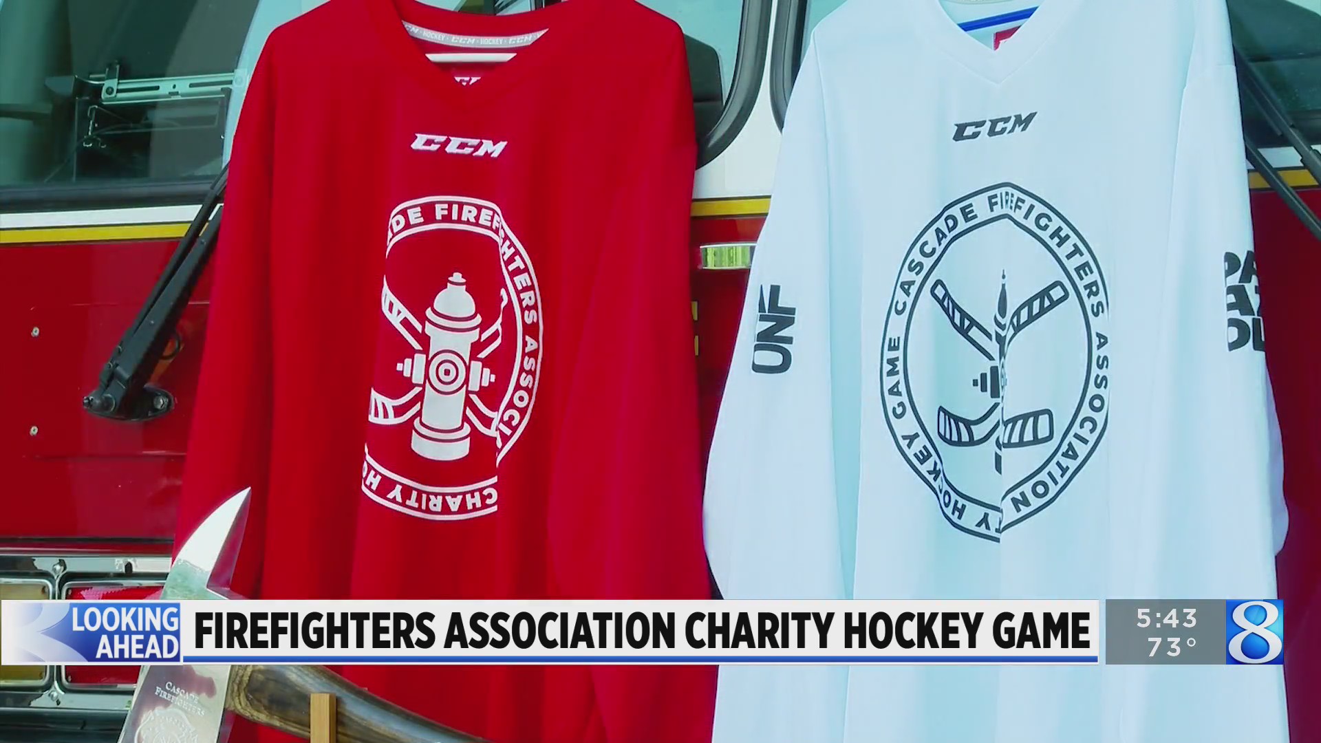 Firefighters Association Charity Hockey Game