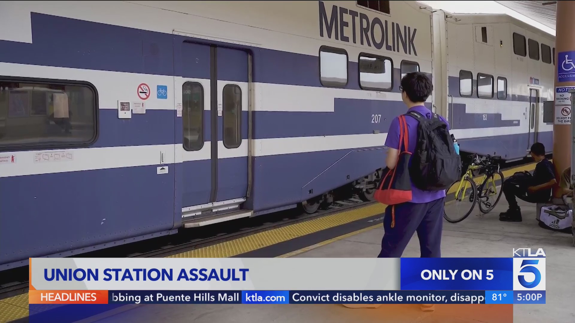 LAPD investigating after woman is attacked at DTLA Metro station – KTLA
