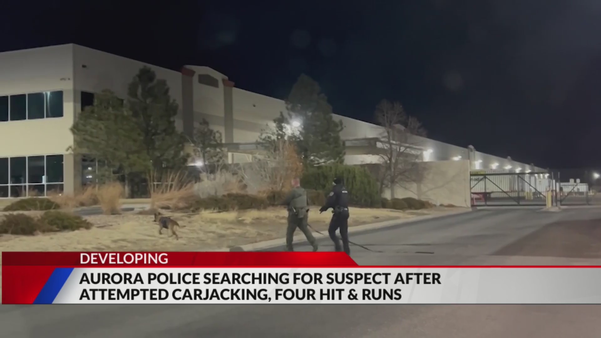 Aurora police searching for suspect in series of hit-and-runs ...