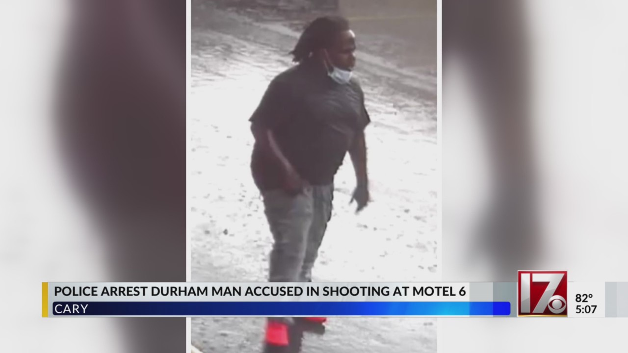 Cary Motel 6 shooting suspect arrested in Durham: police – CBS17.com