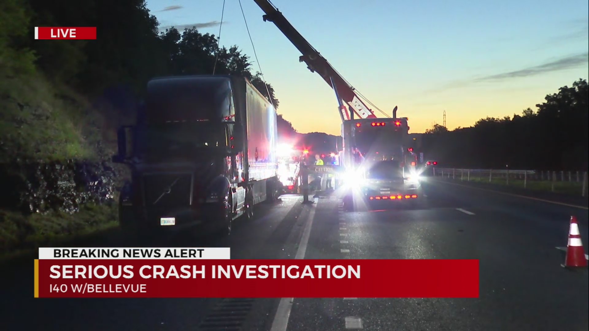 Woman killed in crash on I-40 – WKRN News 2