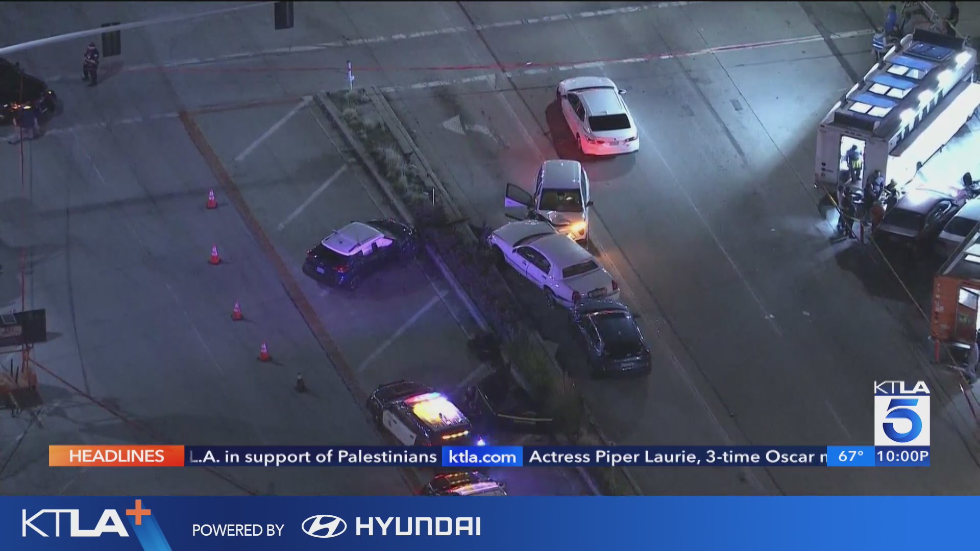 Woman killed after man drives into cars, pedestrians in Long Beach – KTLA
