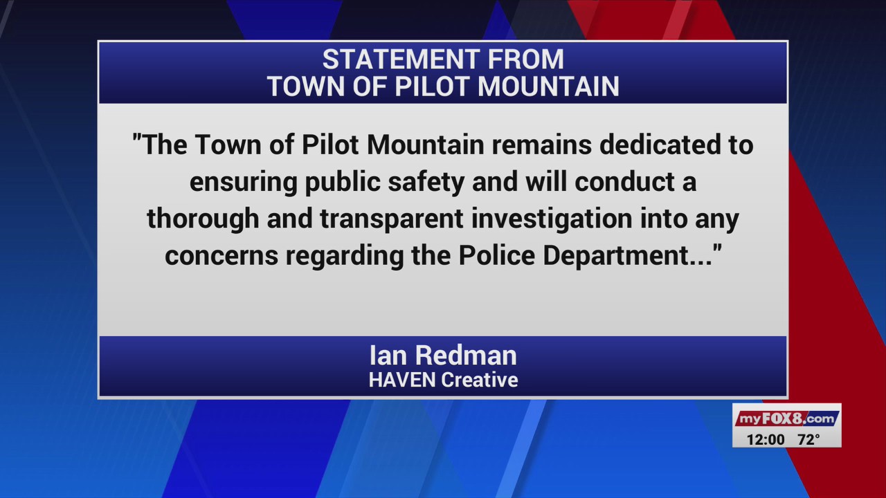 Chief of Pilot Mountain police on leave pending investigation FOX8 WGHP