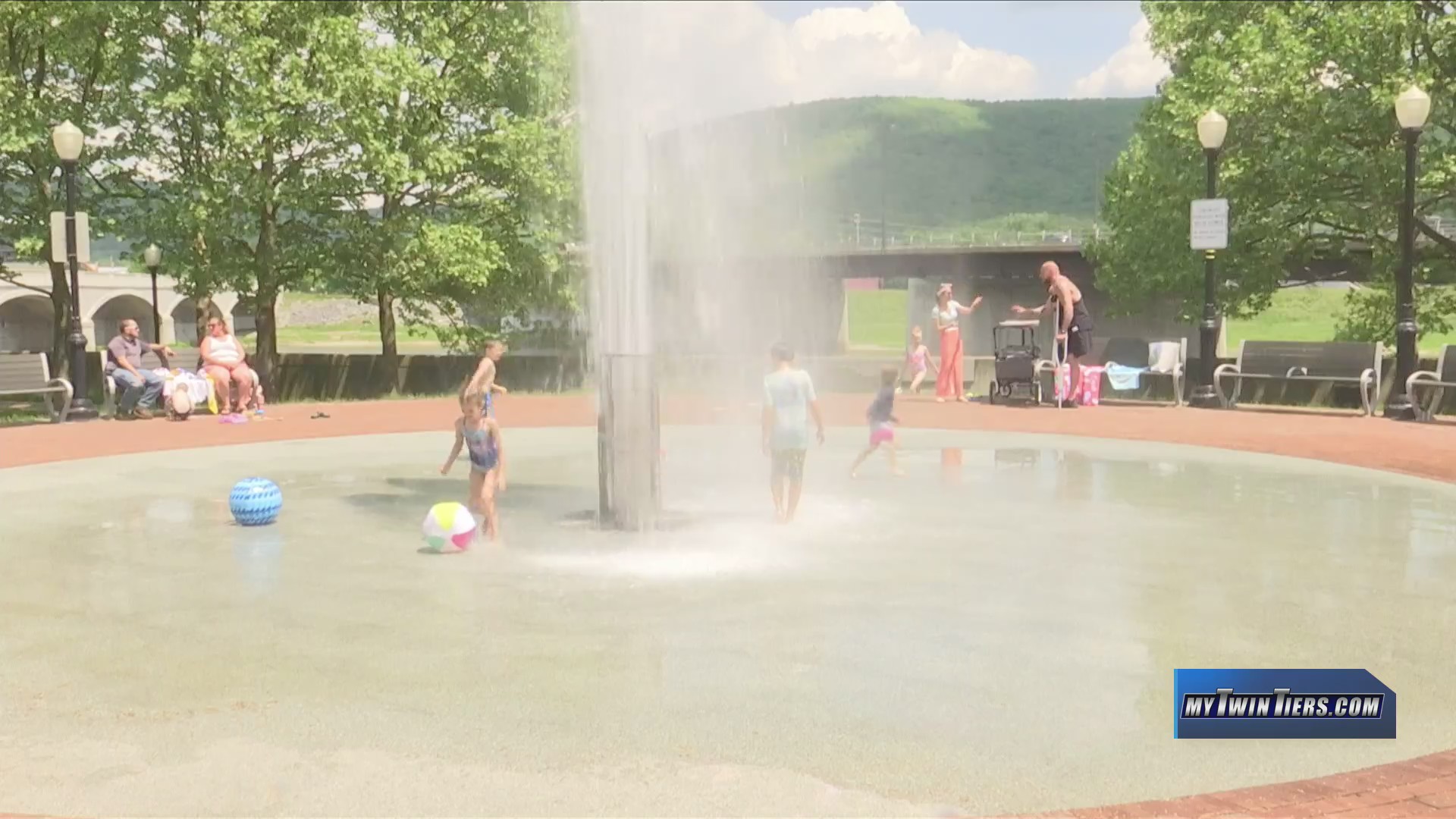 Keeping Cool in the Summer Months at The Splash Pad in Corning – WETM ...