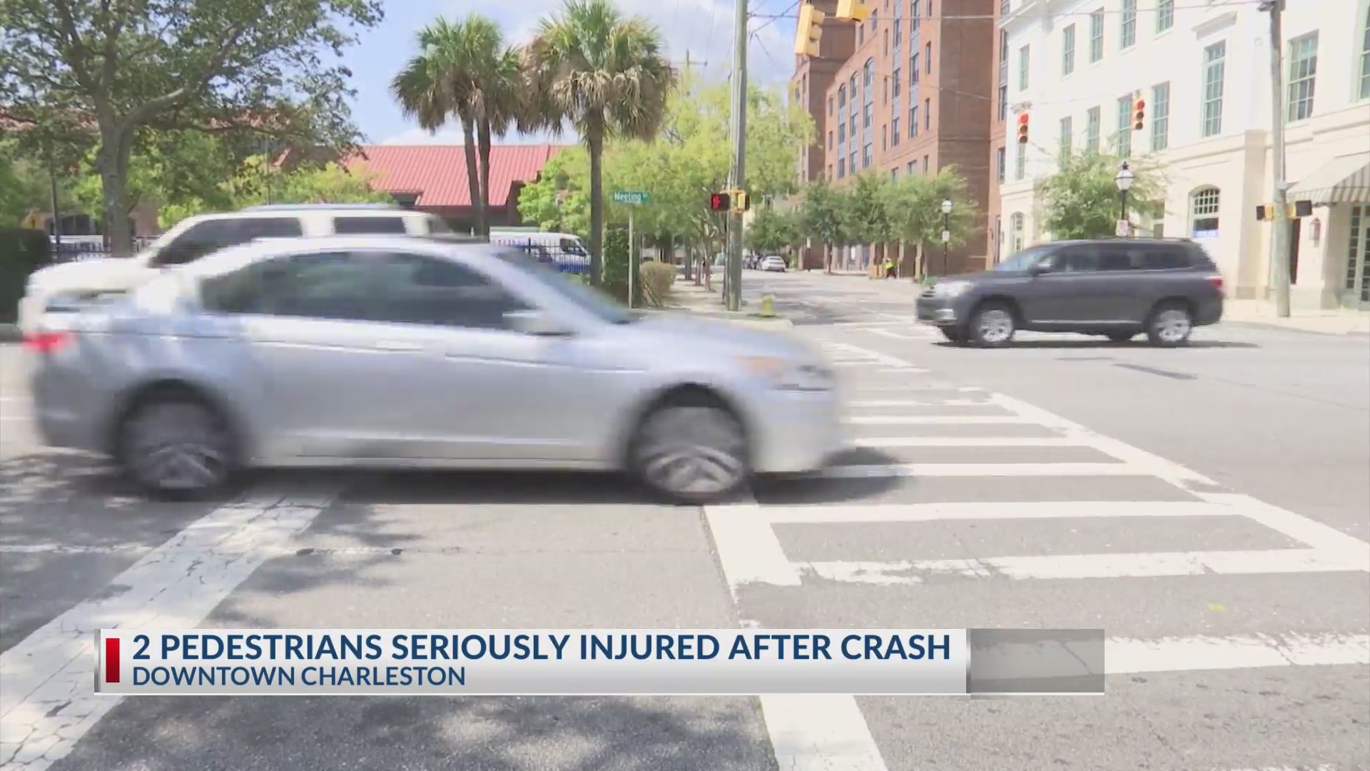 2 seriously injured in downtown auto-pedestrian crash – WCBD News 2