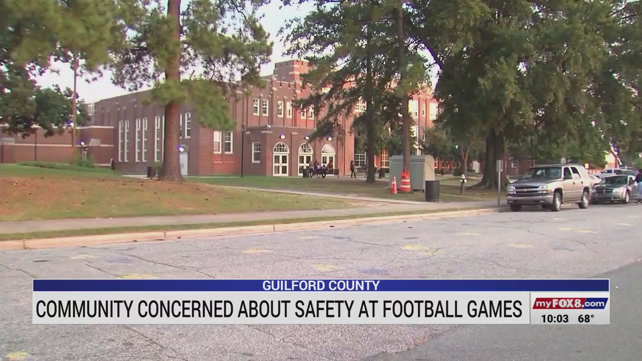 Guilford County community concerned about safety at football games – FOX8  WGHP