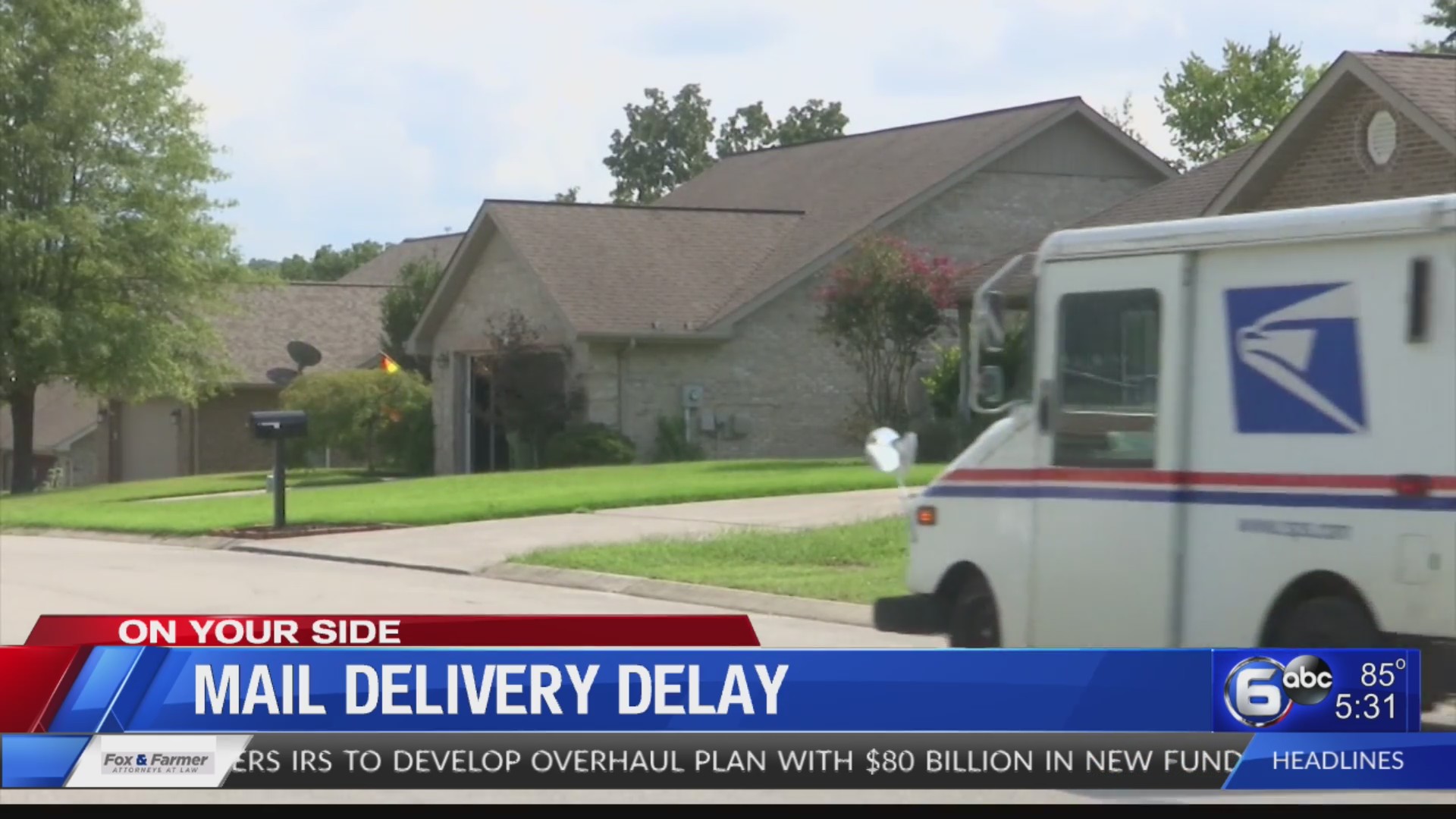 Mail delivery delay WATE 6 On Your Side