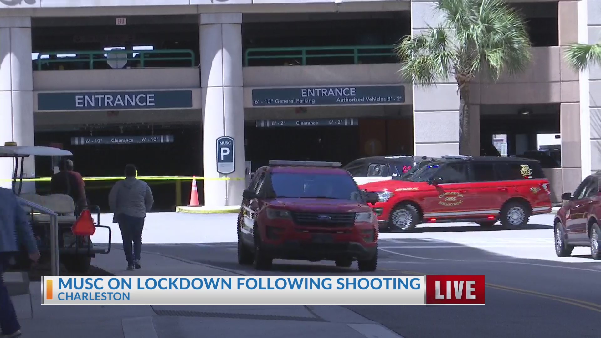 Investigation into shots fired underway at MUSC parking garage – WCBD
