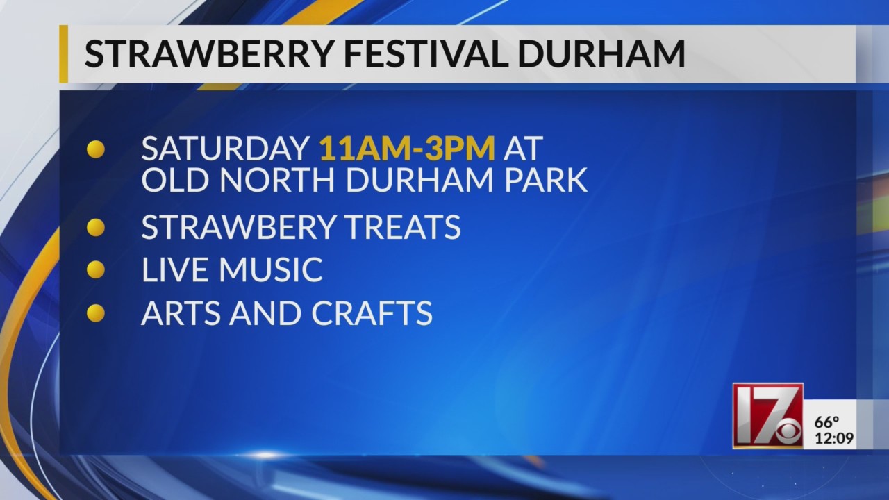 Triangle Weekend Activities Cbs17