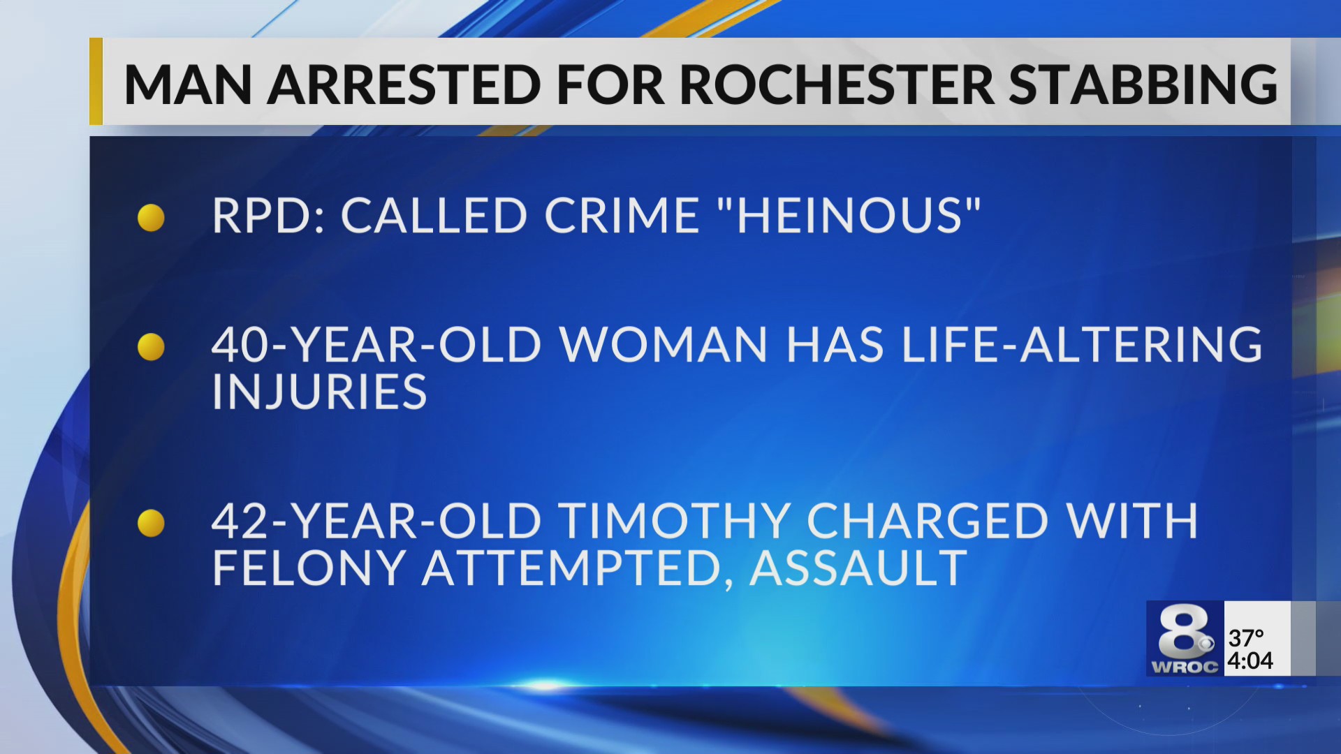 Man arrested for Rochester stabbing, woman left with ‘life-altering ...