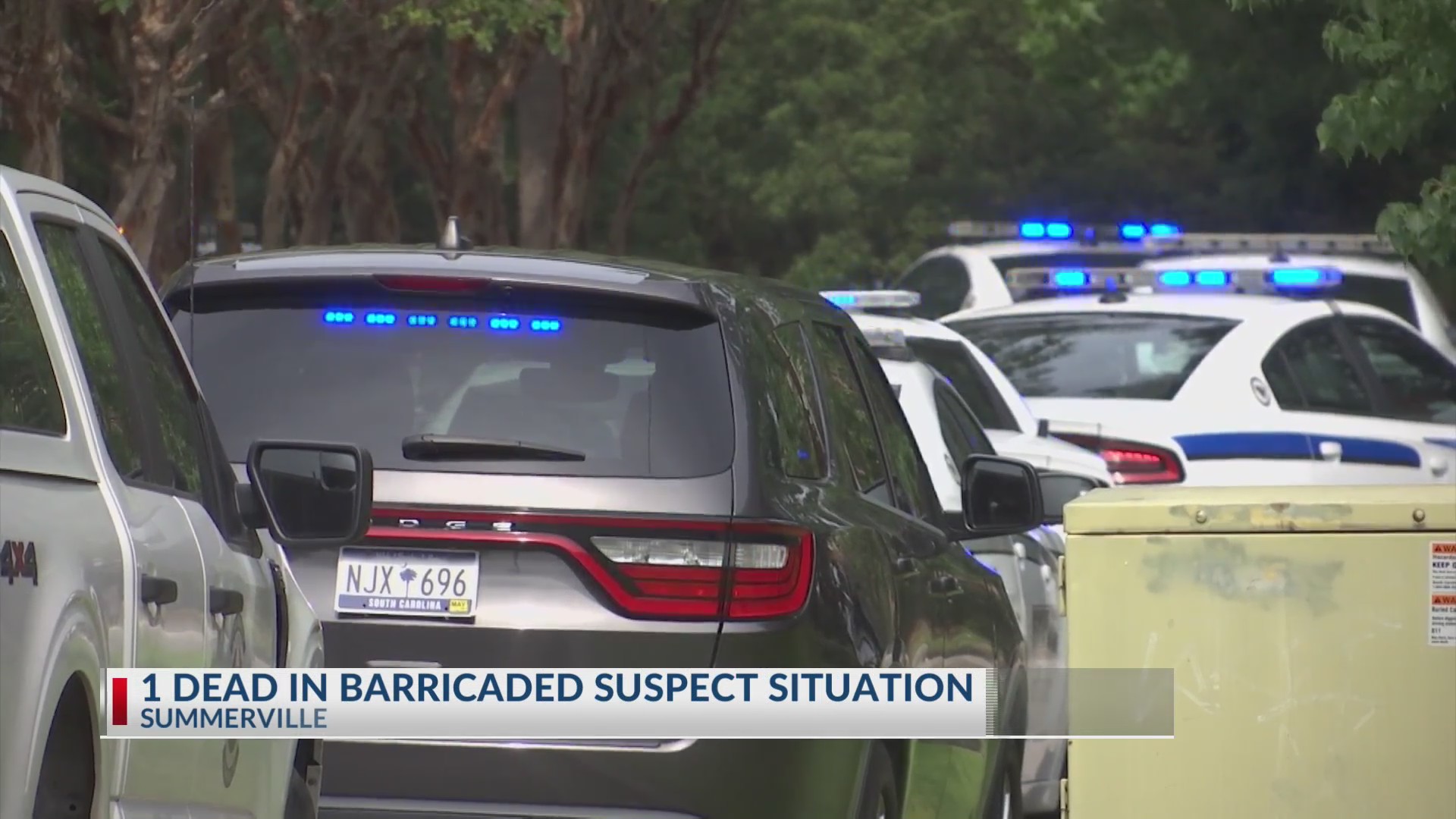 1 dead in Summerville barricaded subject situation – WCBD News 2