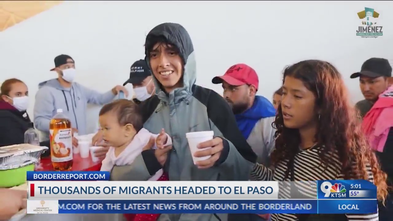UPDATE: Thousands of migrants headed to El Paso – BorderReport
