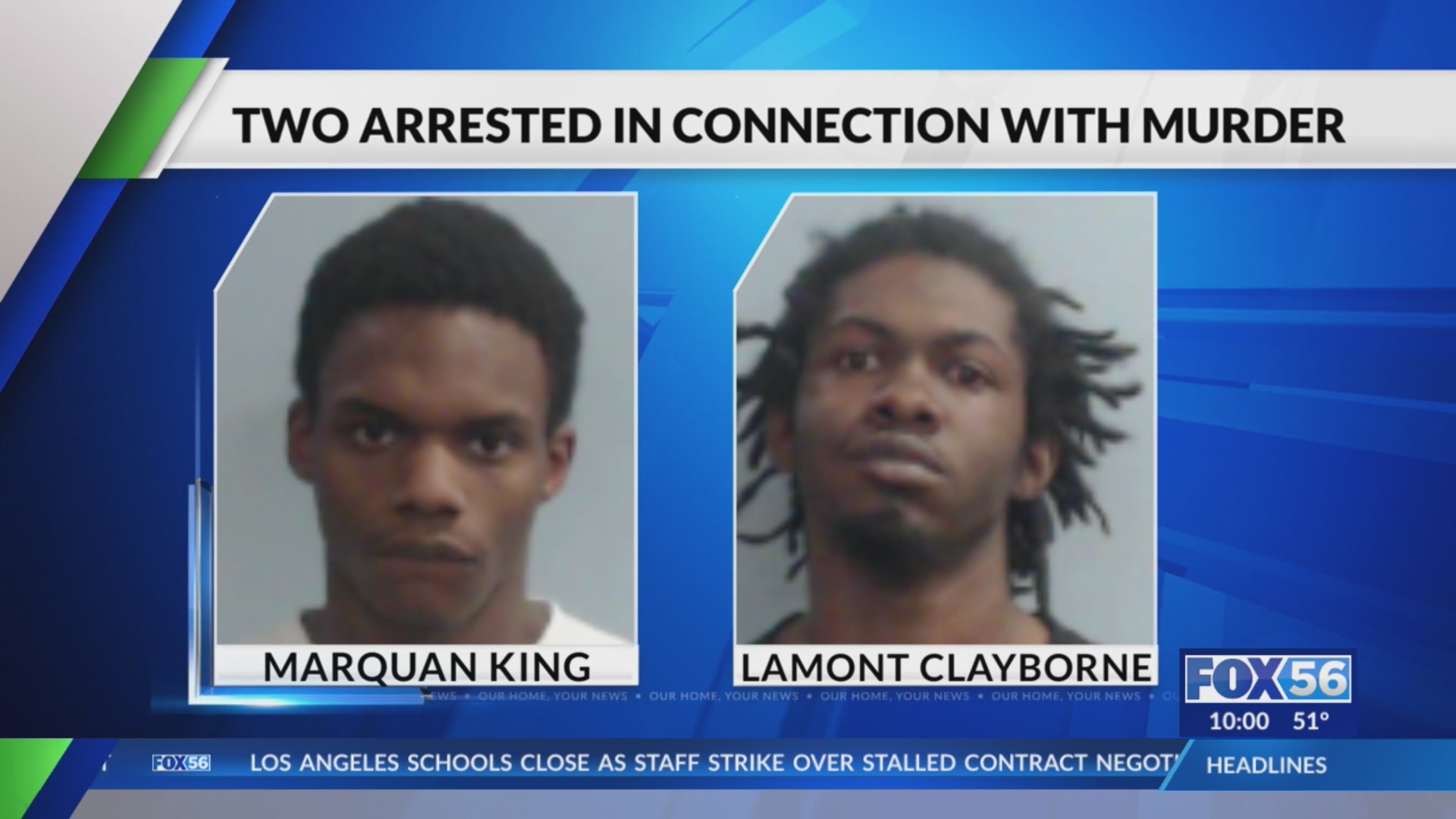 2 arrested in connection to deadly Lexington Marathon shooting – FOX 56 ...