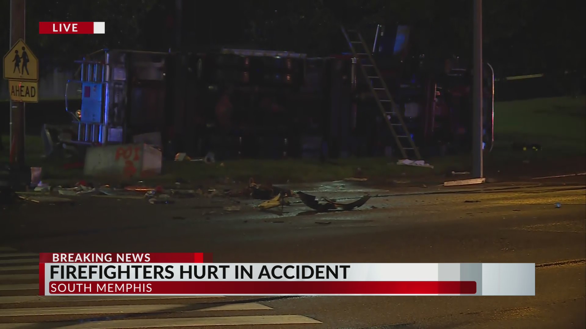 5 injured in crash involving Memphis fire engine – WREG.com