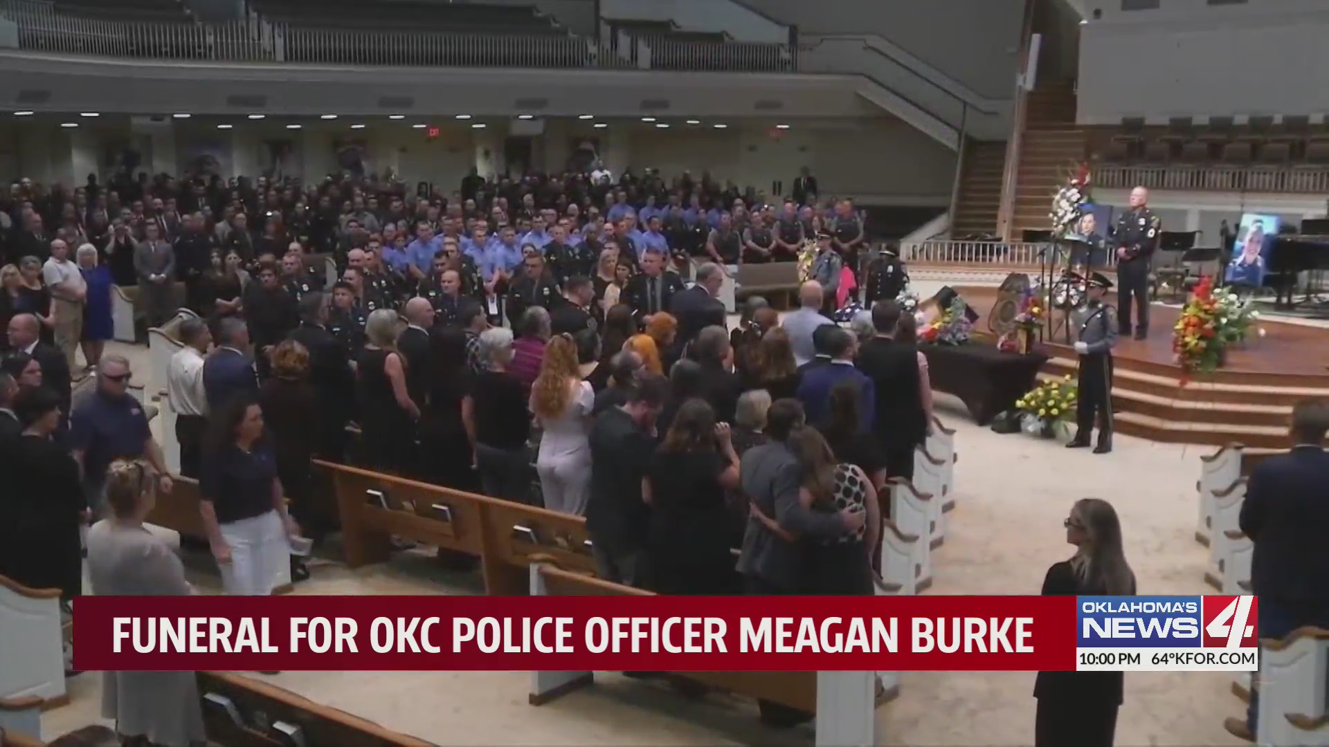 Funeral for OKC police officer Meagan Burke – KFOR.com Oklahoma City