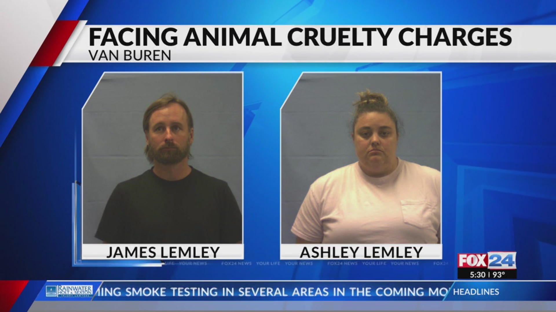 Van Buren couple arrested for animal cruelty – KNWA FOX24