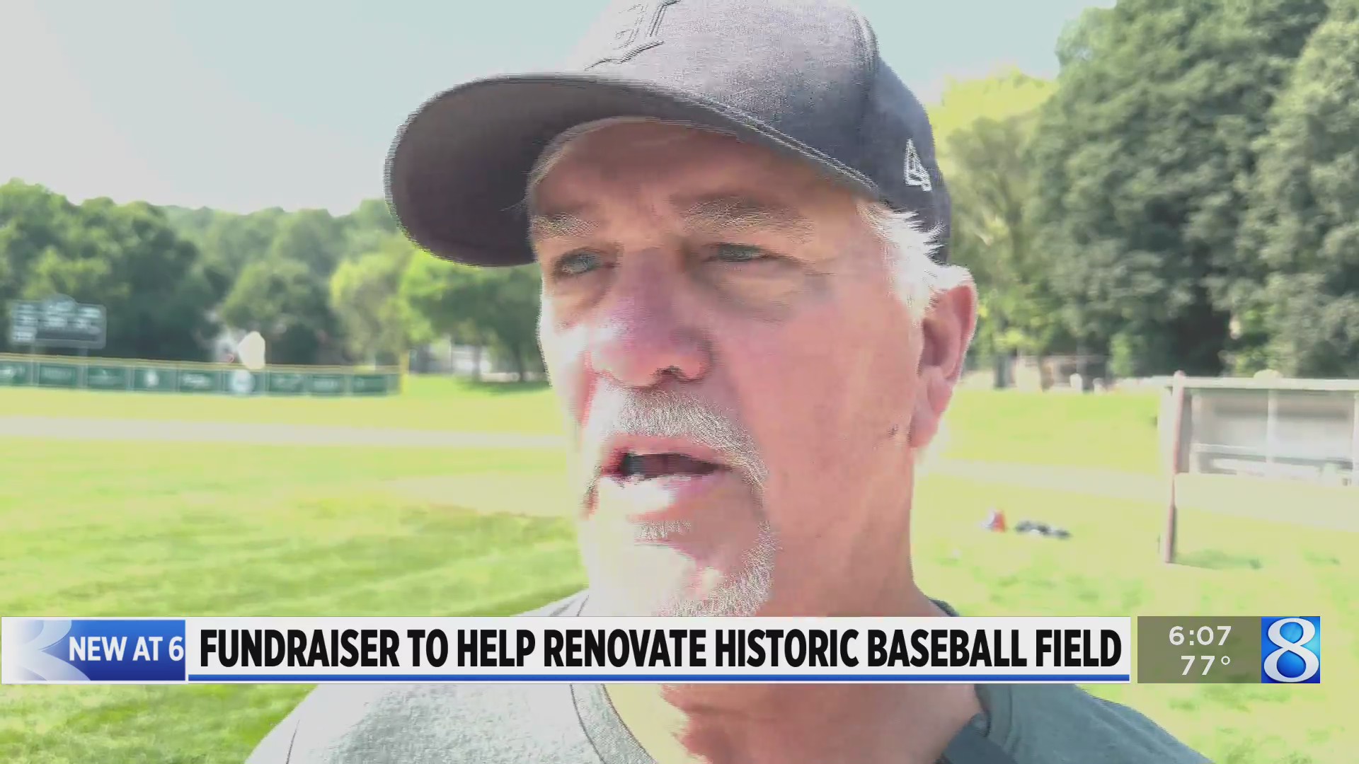 Fundraiser to help renovate historic baseball field