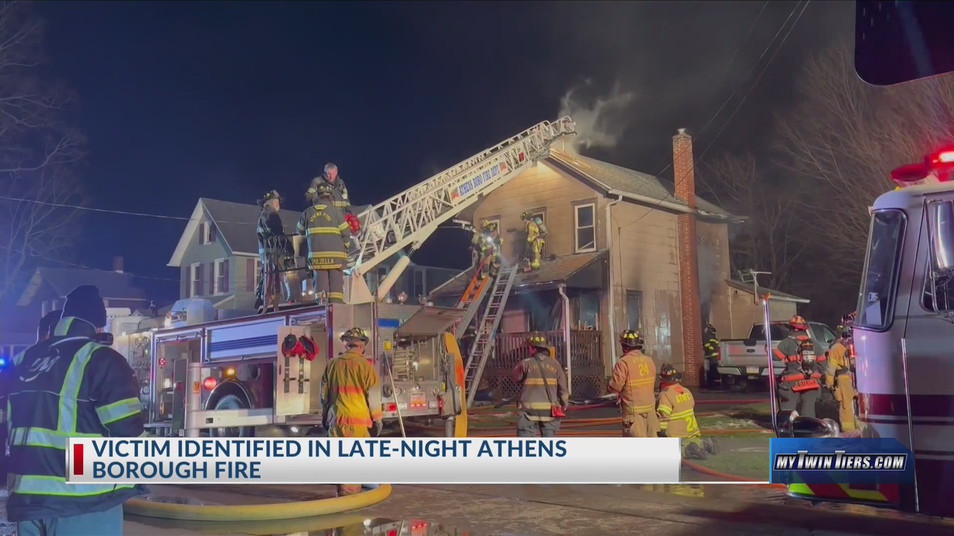 Victim identified in late-night Athens Borough fire – WETM ...