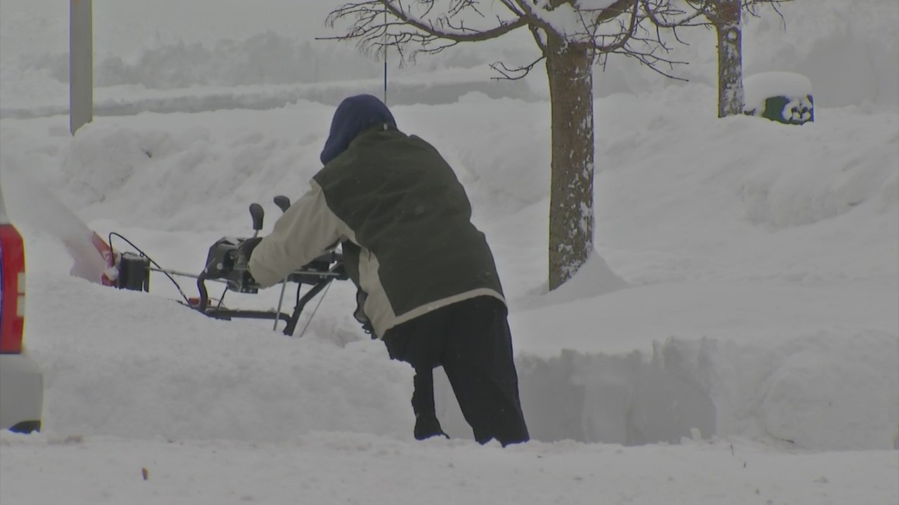 Lancaster residents dig themselves out after heavy snow – News 4 Buffalo
