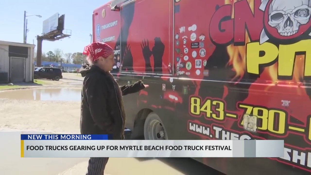 Food trucks prepare for biggest weekend of business with Myrtle Beach Food  Truck Festival – WBTW