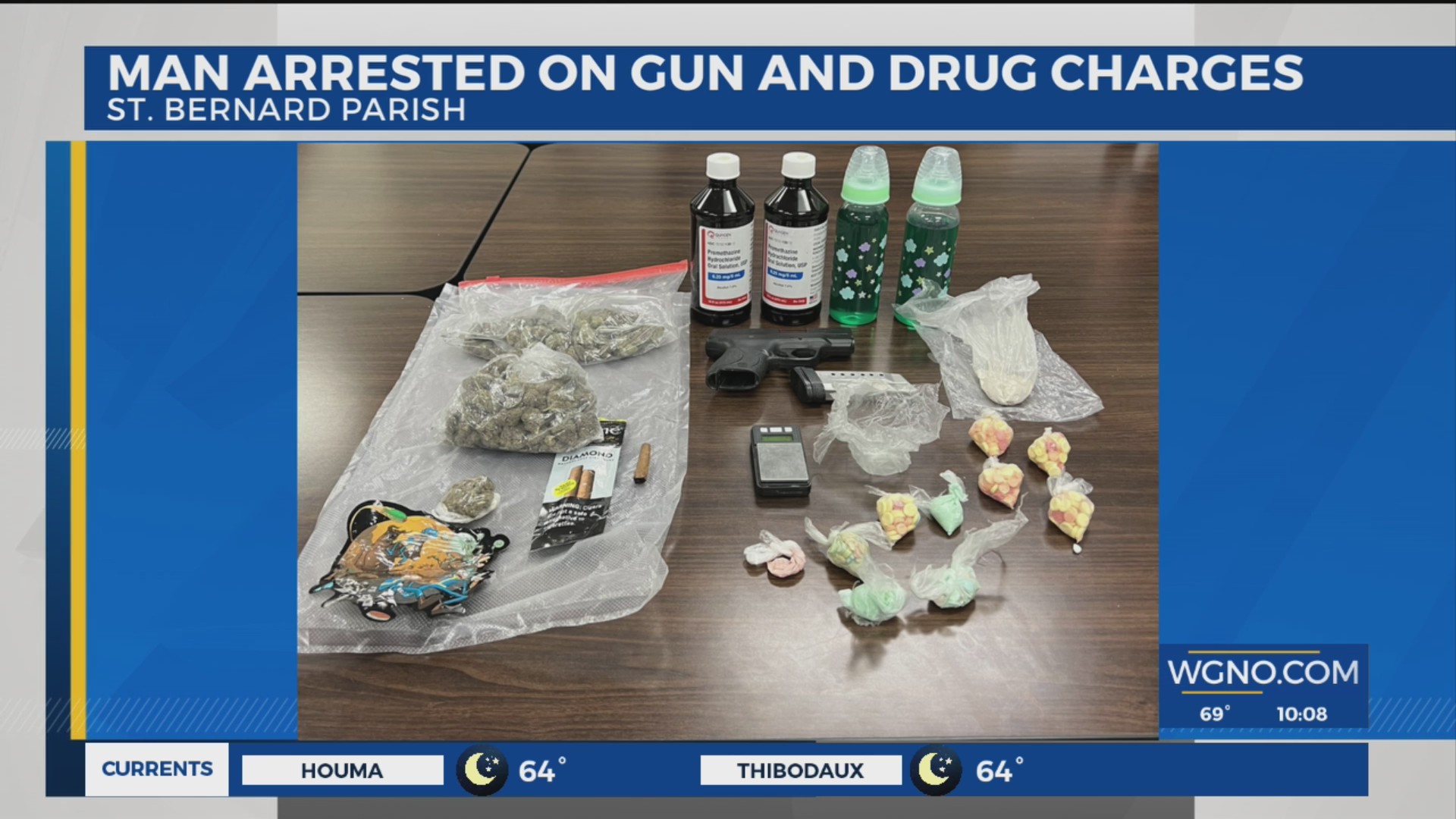 Deputies find 20k worth of narcotics during traffic stop in Chalmette