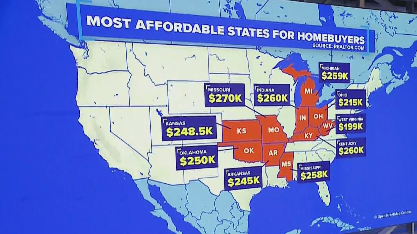 These are the 10 most affordable states to buy a home | Rush Hour ...
