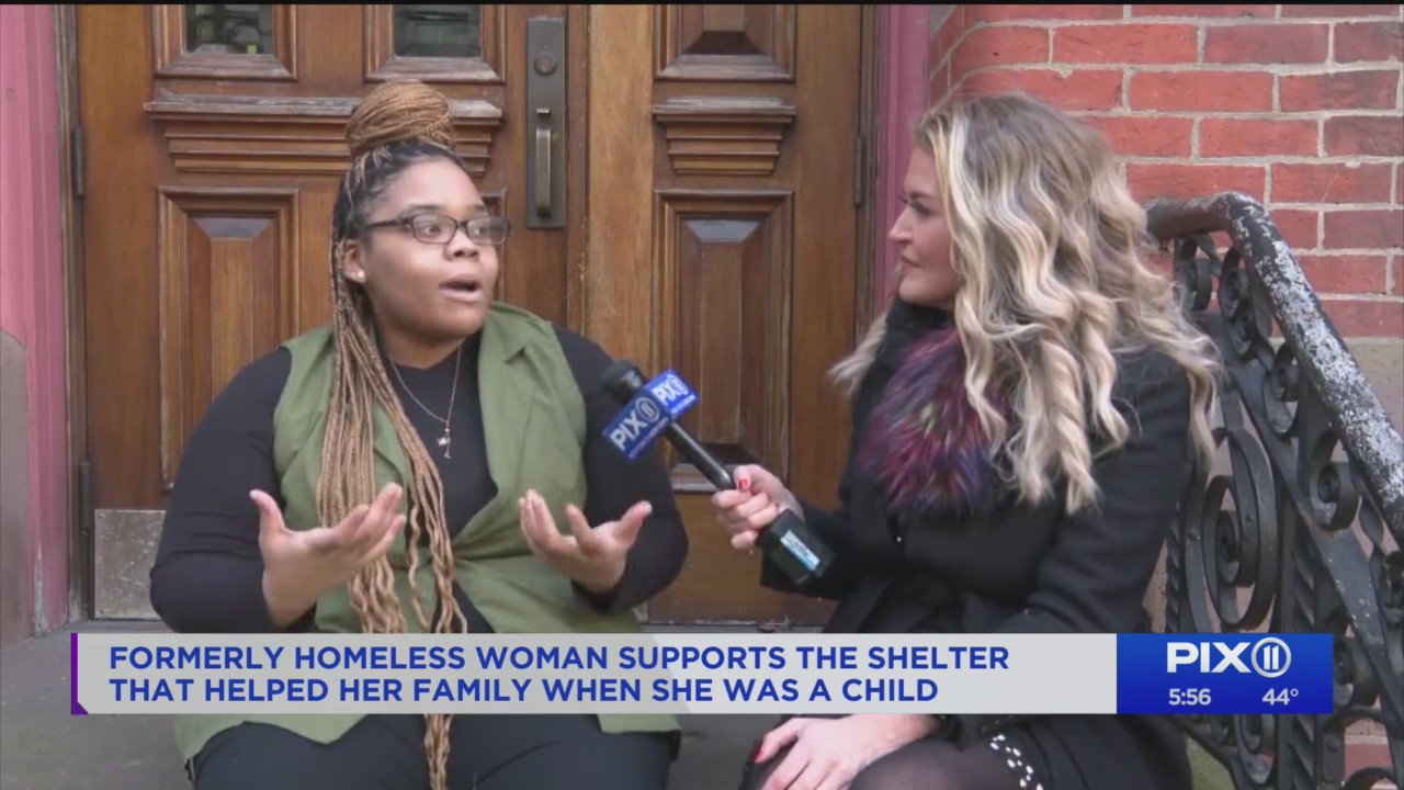 New Jersey woman gives back to shelter that helped her family PIX11