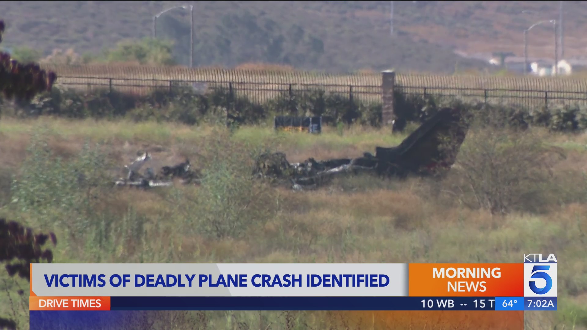 6 victims in French Valley Airport plane crash identified – KTLA