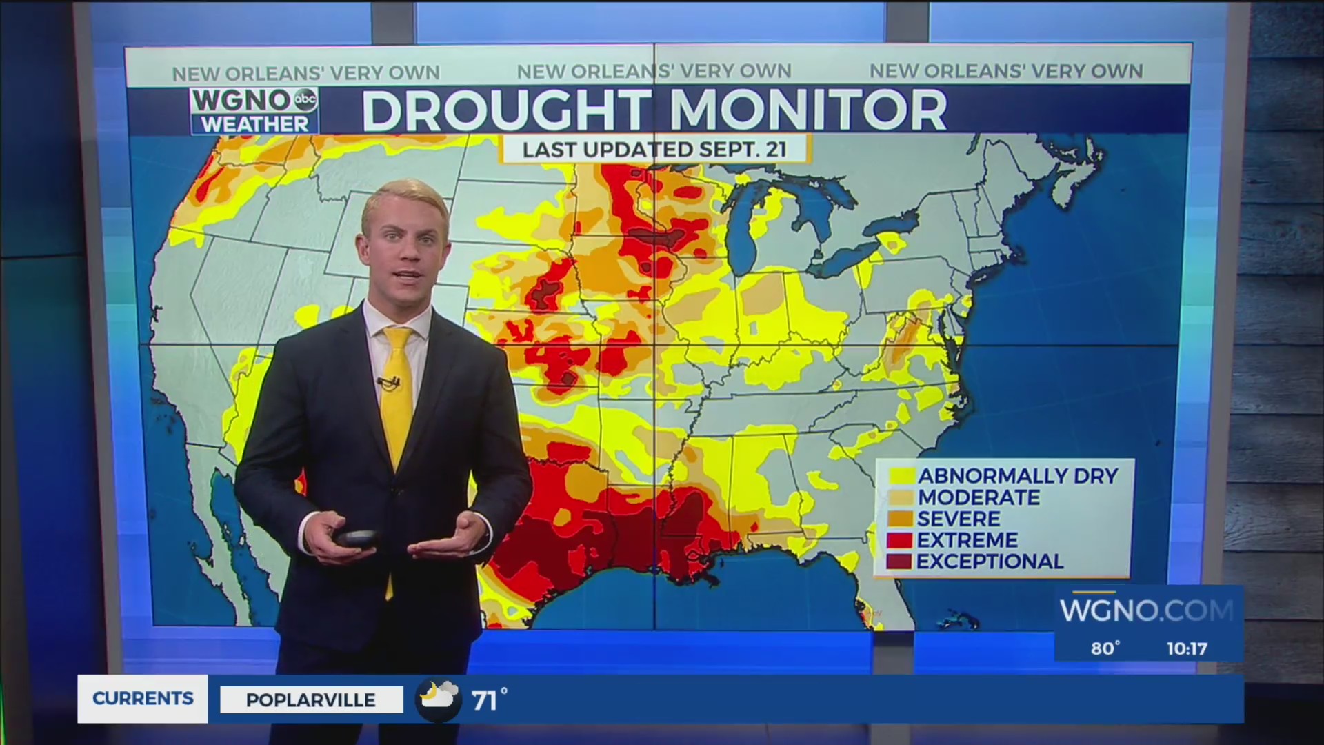 Dry, warm weather continues through the weekend for NOLA – WGNO