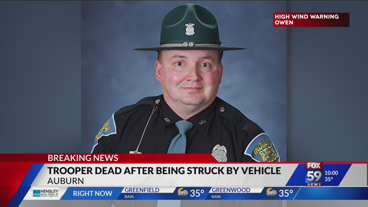 Indiana state trooper hit, killed in the line of duty; suspect arrested ...