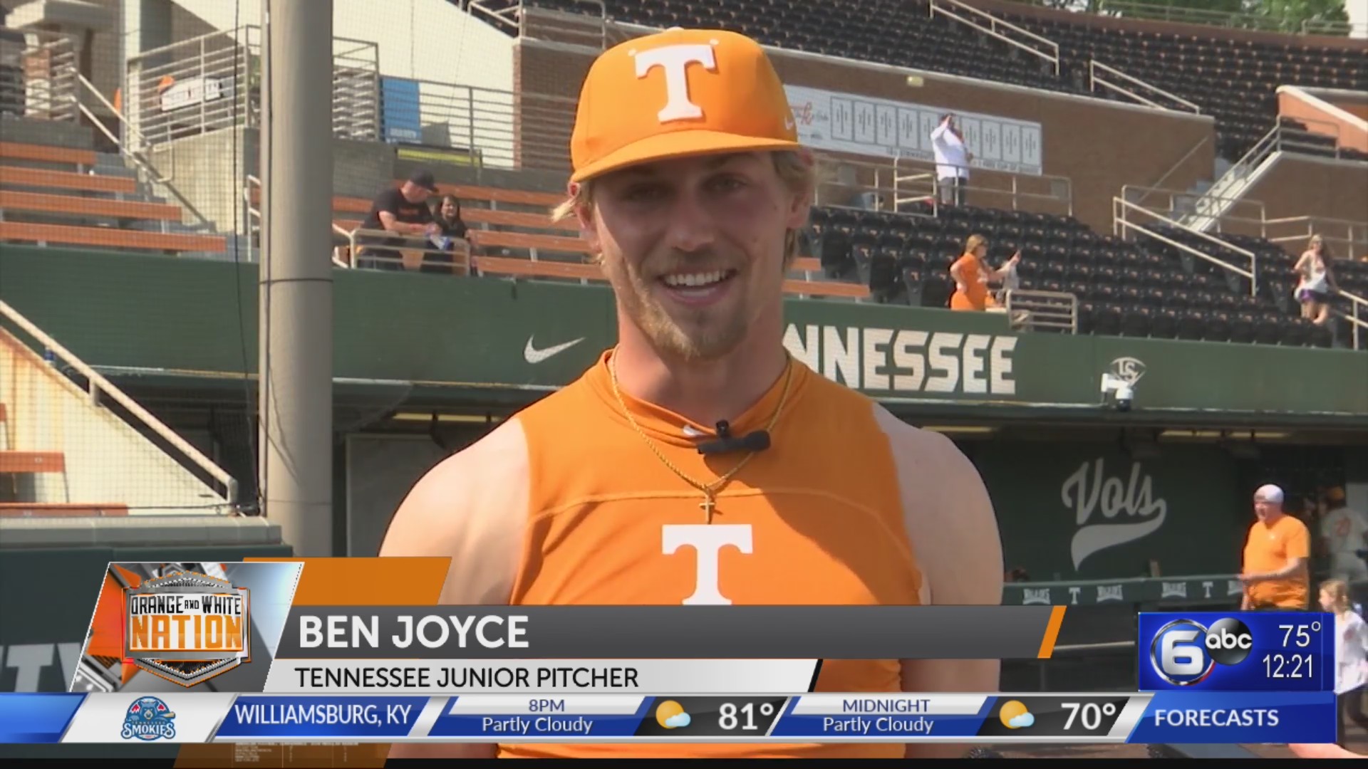 Vol baseball pitcher reflects on throwing fastest recorded pitch in