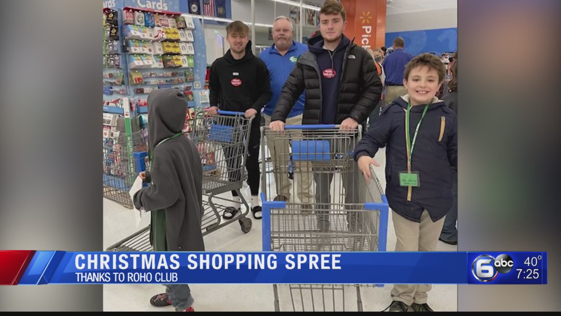 Team Roho ROHO Club taking children on a Christmas shopping spree – WATE 6 On ...