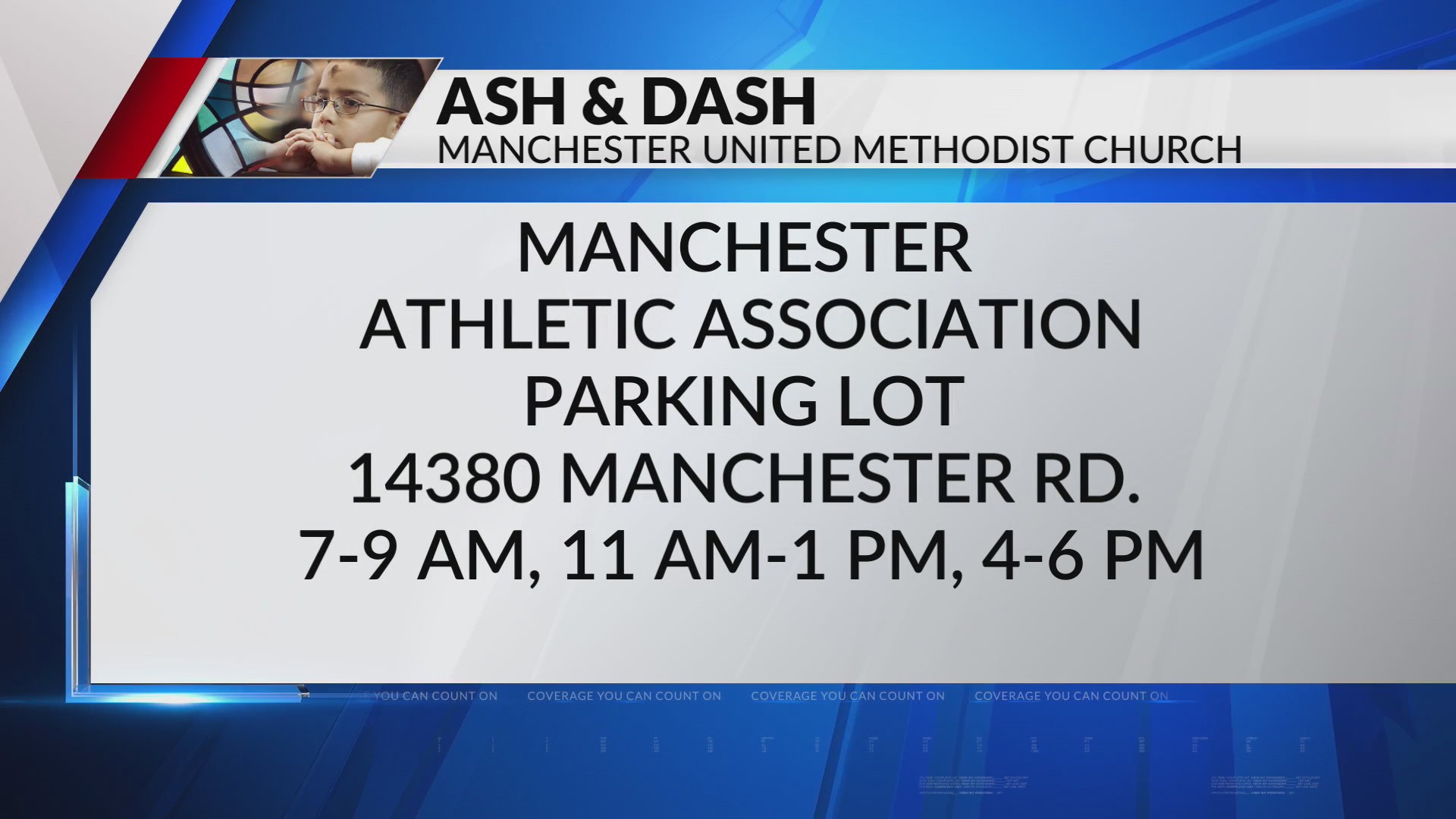 Manchester United Methodist Church hosts ‘Ash & Dash’ event today – FOX 2