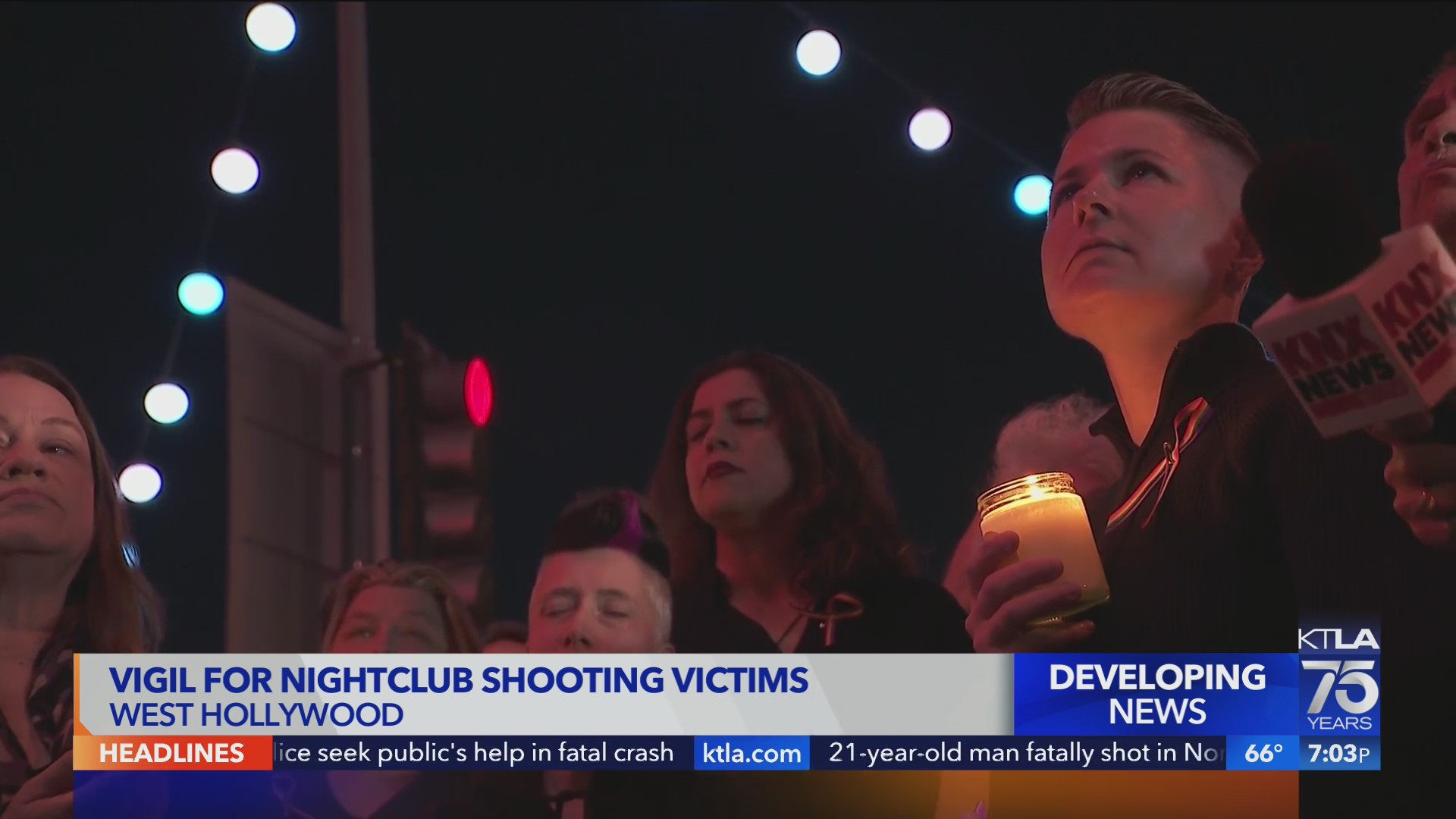 Vigil held in West Hollywood for victims of Colorado Springs shooting ...
