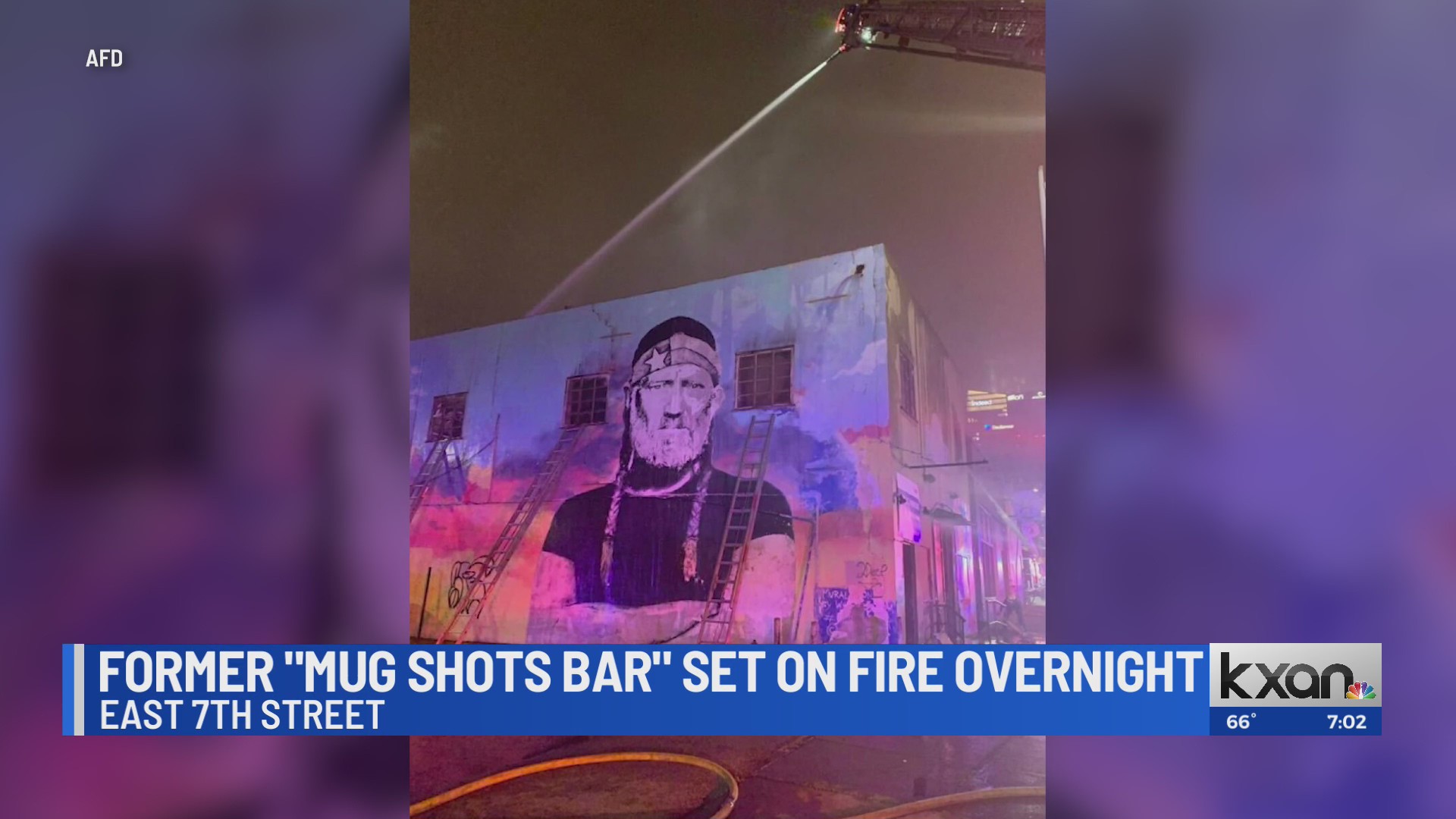 AFD crews fight abandoned building fire in downtown Austin – KXAN Austin