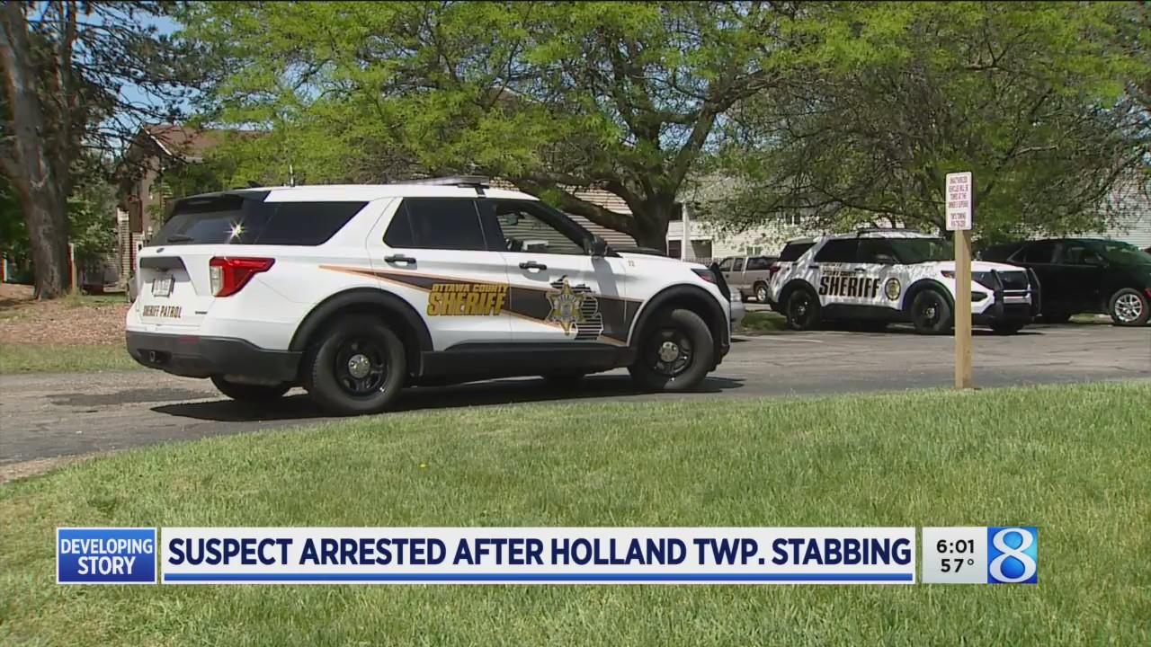 Deputies: Holland Twp. stabbing suspect in custody – WOODTV.com