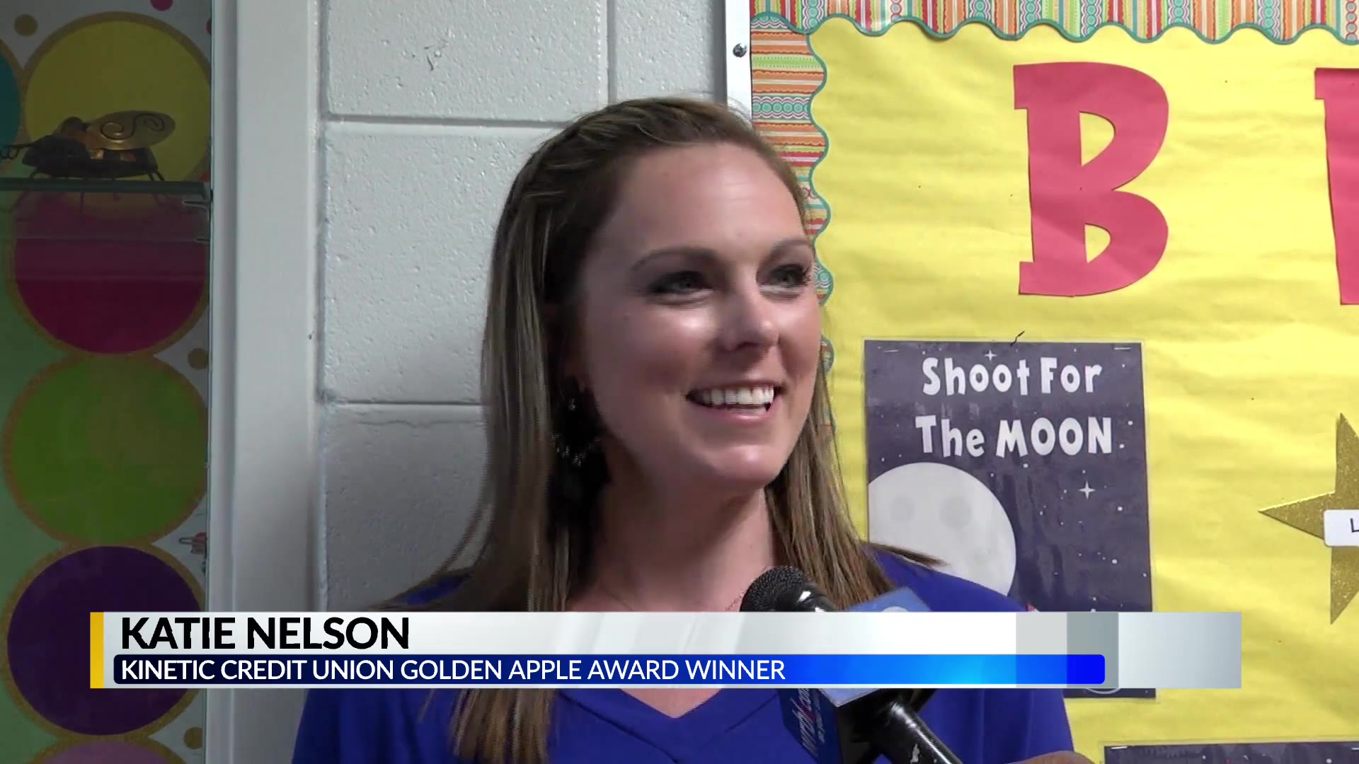 04272022 Credit Union Golden Apple Award Winner Katie Nelson