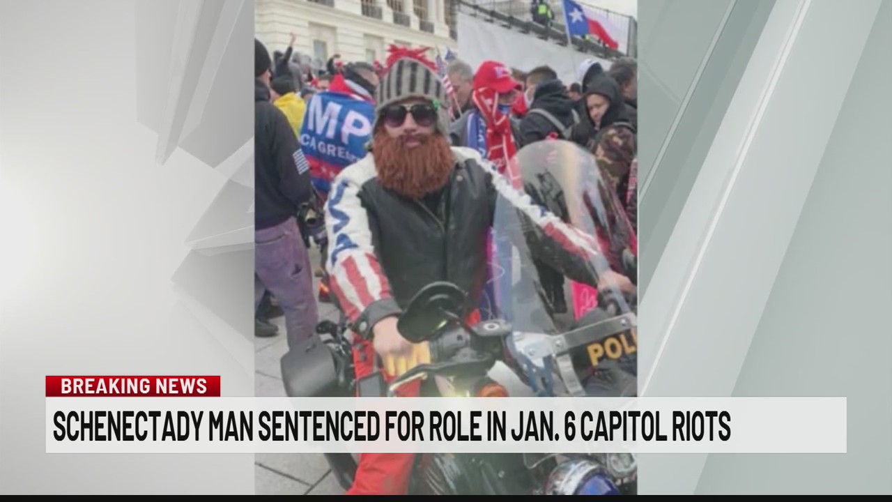 Schenectady man sentenced for role in Jan. 6 Capitol riot – NEWS10 ABC