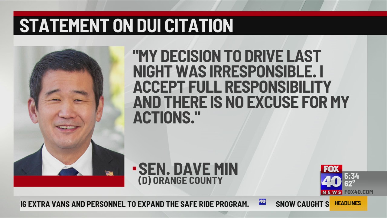 California State Senator arrested on suspicion of DUI in downtown ...