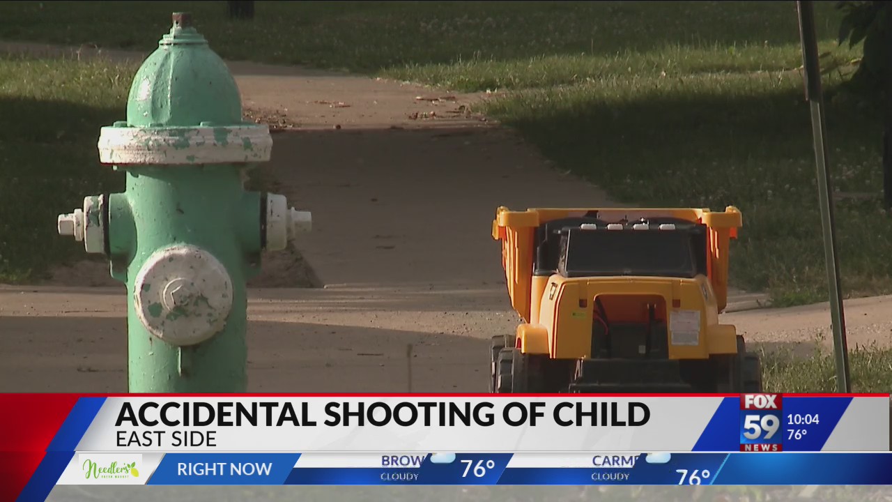 10-year-old child hurt after accidentally shooting themself on Indy’s ...
