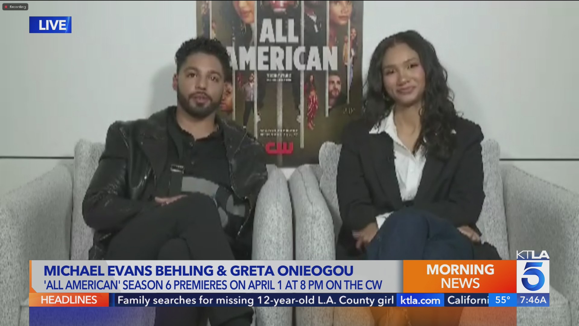 Greta Onieogou and Michael Evans Behling head into Season 6 of ‘All ...