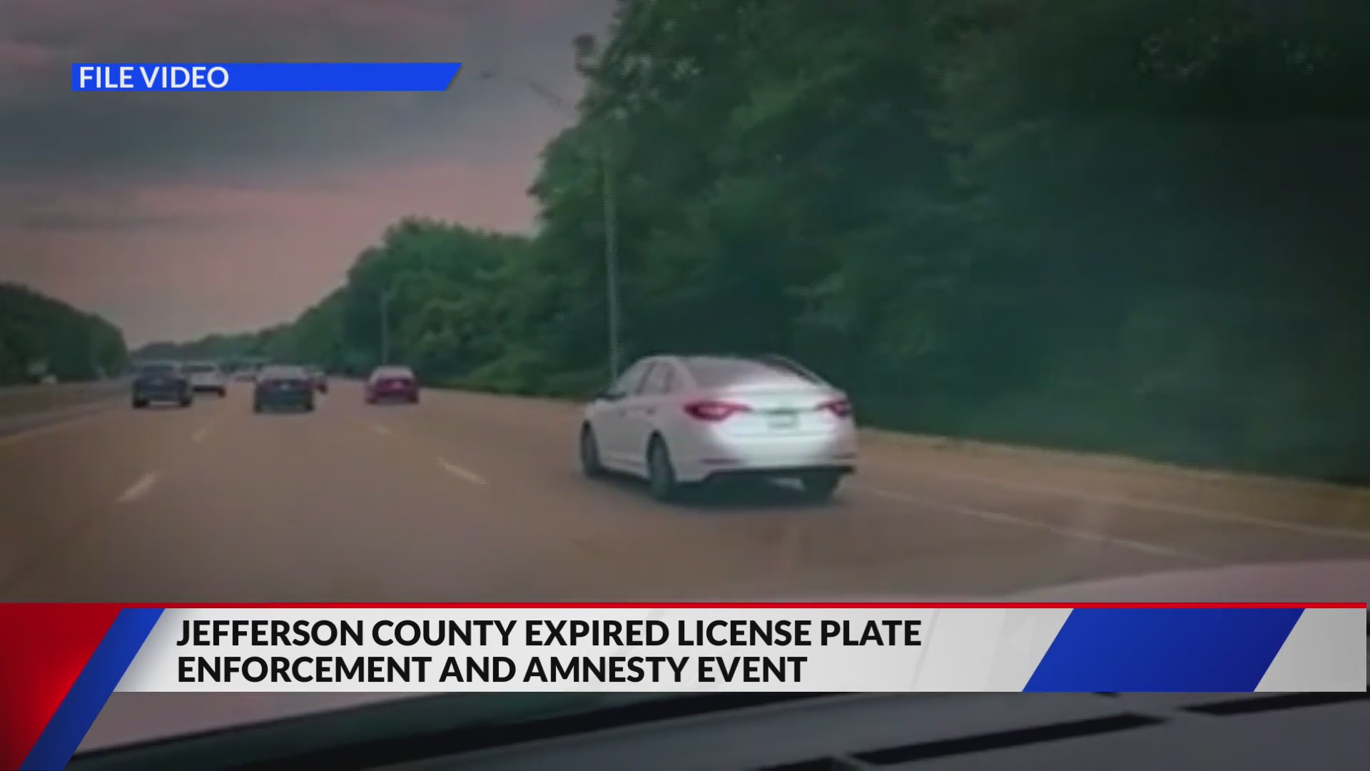 New efforts to crack down on expired license plates in Jefferson County
