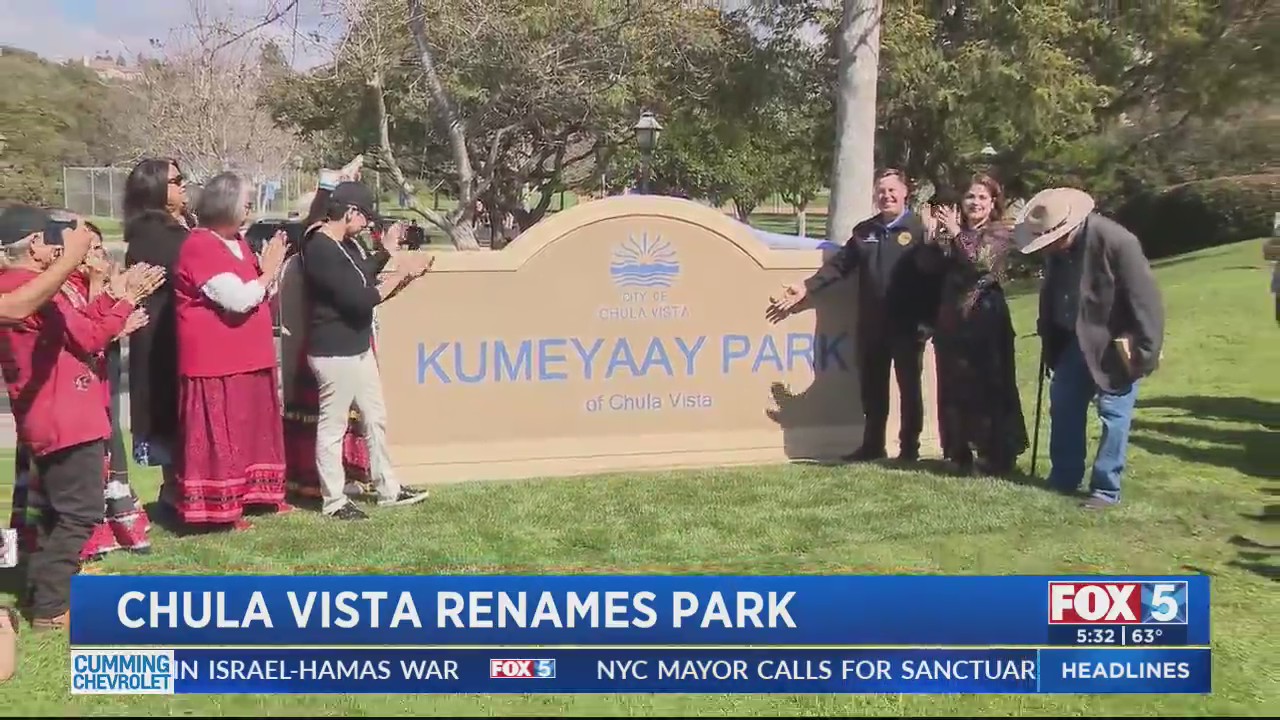 Chula Vista Renames Park – FOX 5 San Diego & KUSI News