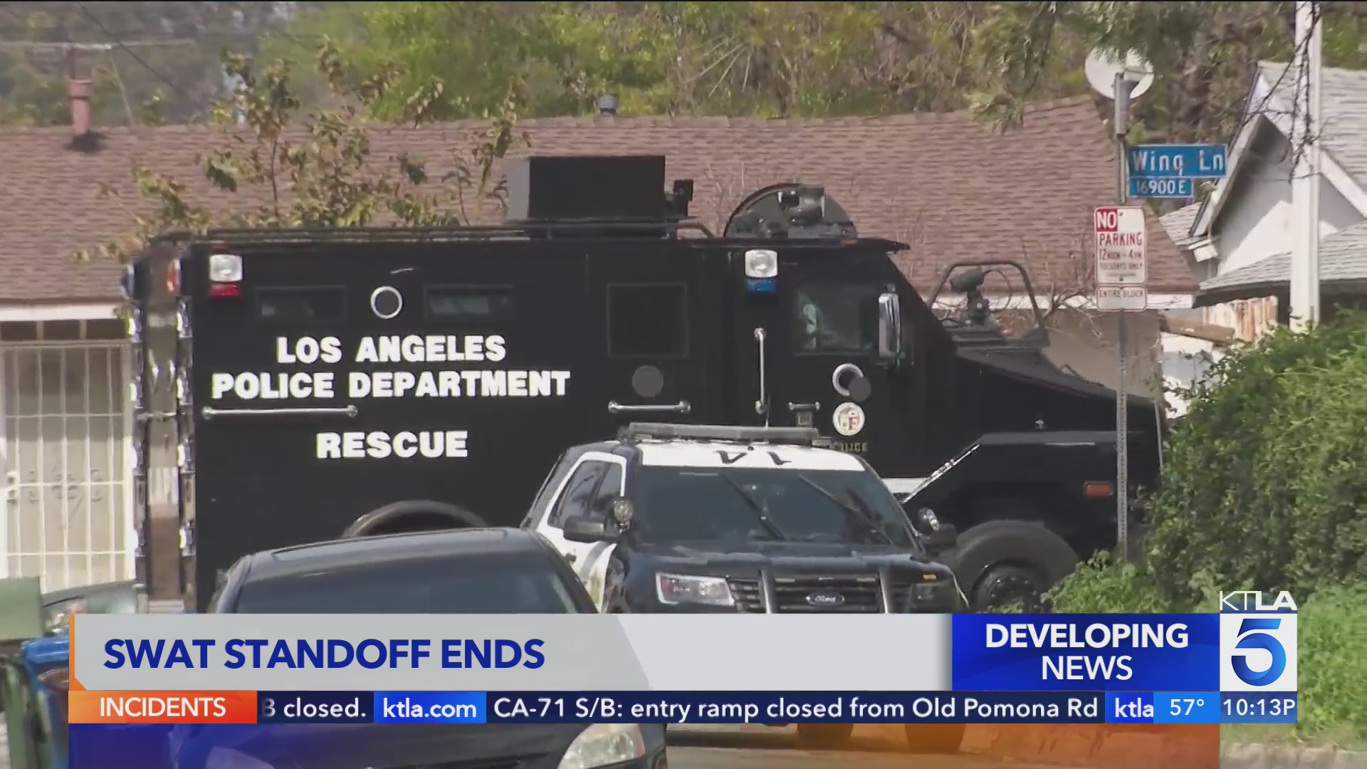 2day standoff in Valinda ends after suspect found dead KTLA