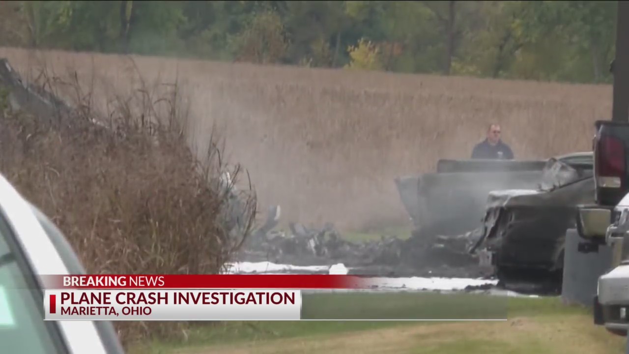 NBC4 live report on Marietta plane crash NBC4 WCMHTV