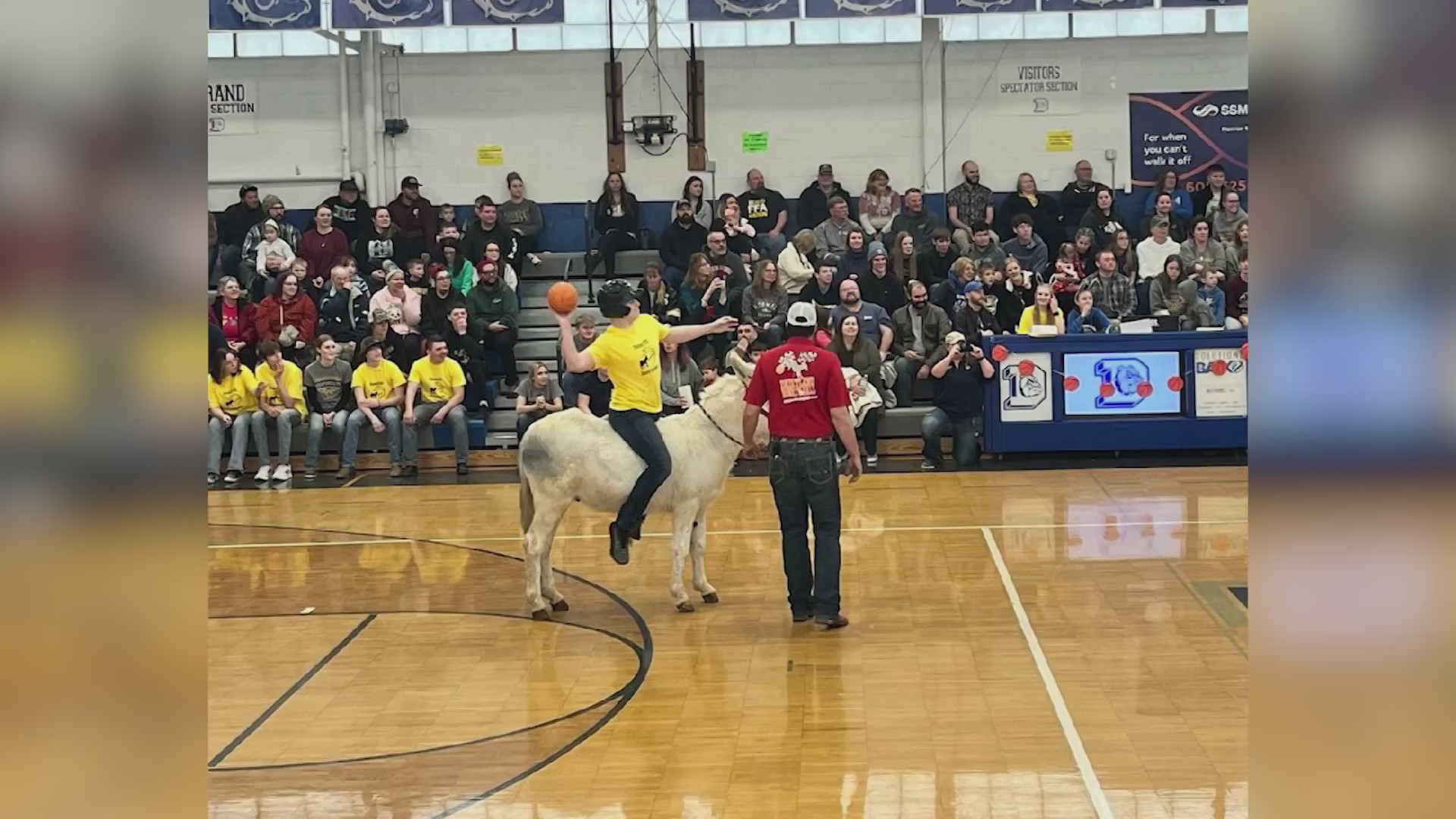 Durand High hosts donkey basketball game MyStateline WTVO News